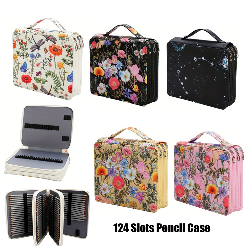 124 Slots Pencil Case School P - Pencil Case Large review and price