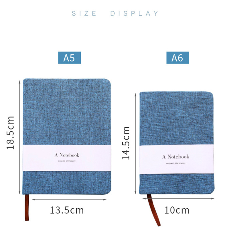 Fabric Cloth Cover Notebook A5 - Notebook Dotted A5 review and price