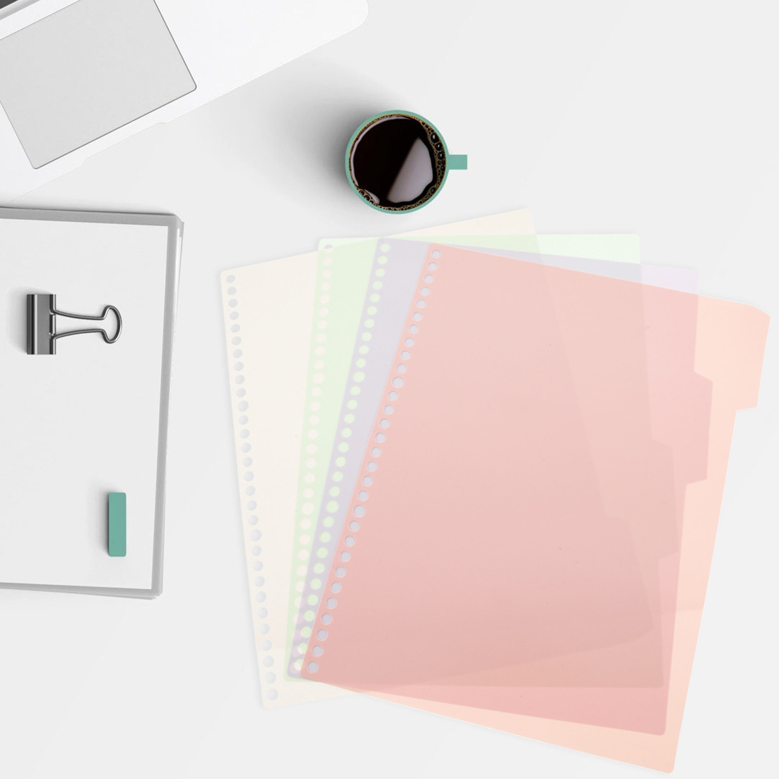 6Sets Colored Binder Dividers  - Index Tab Divider review and price