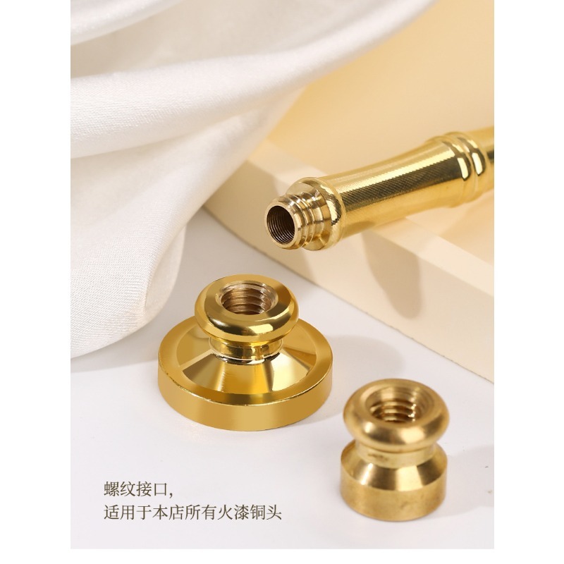 Bamboo Shape Brass Stamp Handl - Wax Seal Stamp Kit review and price