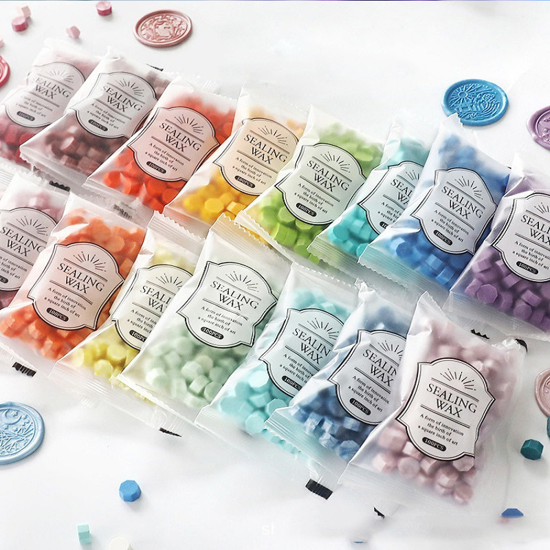 100 Pcs Wax Seal Beads Sealing - Wax Seal Stamp Kit review and price