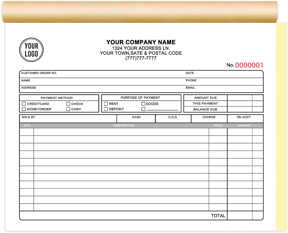 two books can invoice customiz - Carbon Copy Book review and price