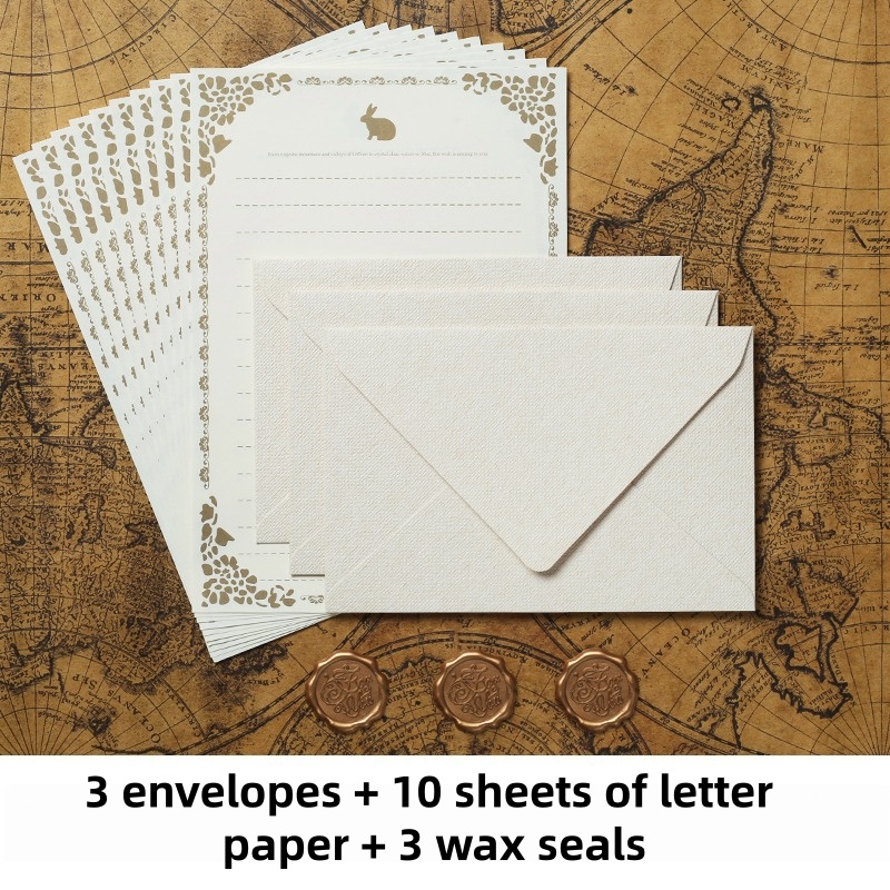 16PCS Vintage Linen Envelopes  - Wax Seal Stamp Kit review and price