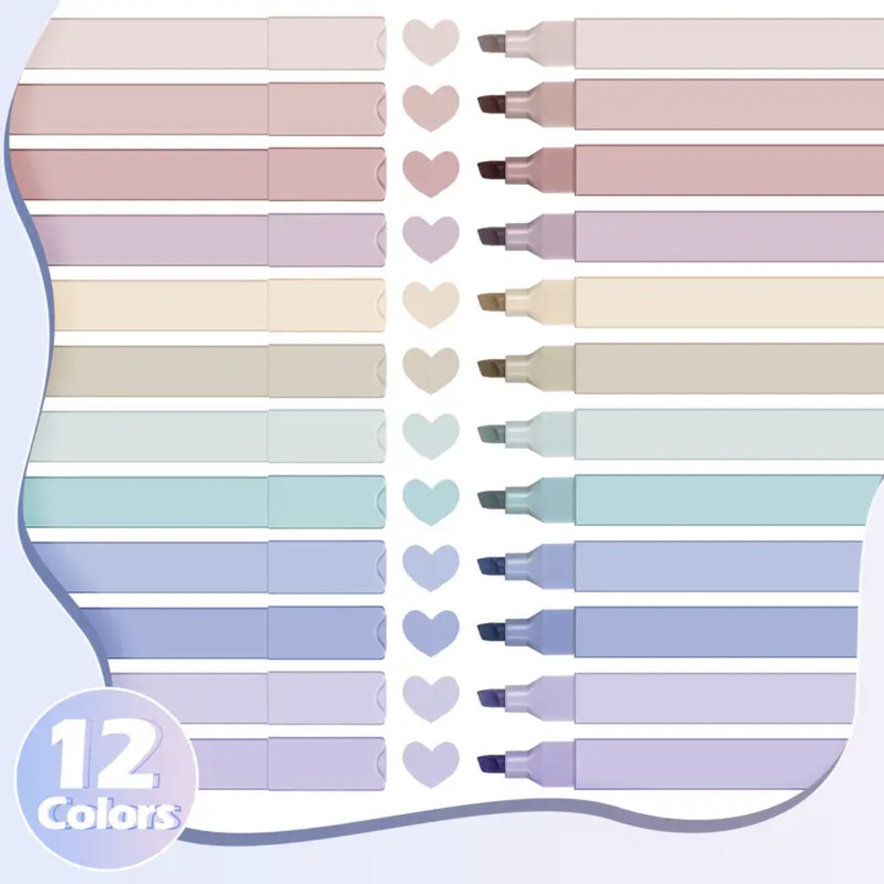 12/60pcs Aesthetic Highlighter - Highlighter Set Pastel review and price