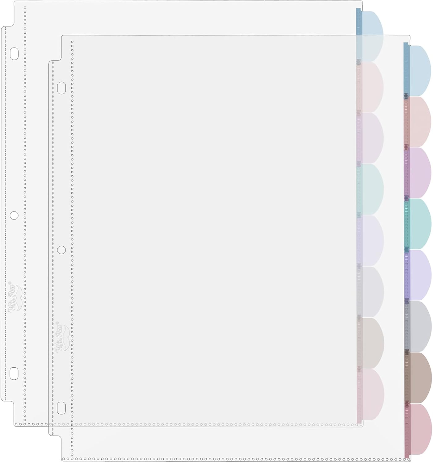 A4 Clear Sheet Protectors with - Index Tab Divider review and price