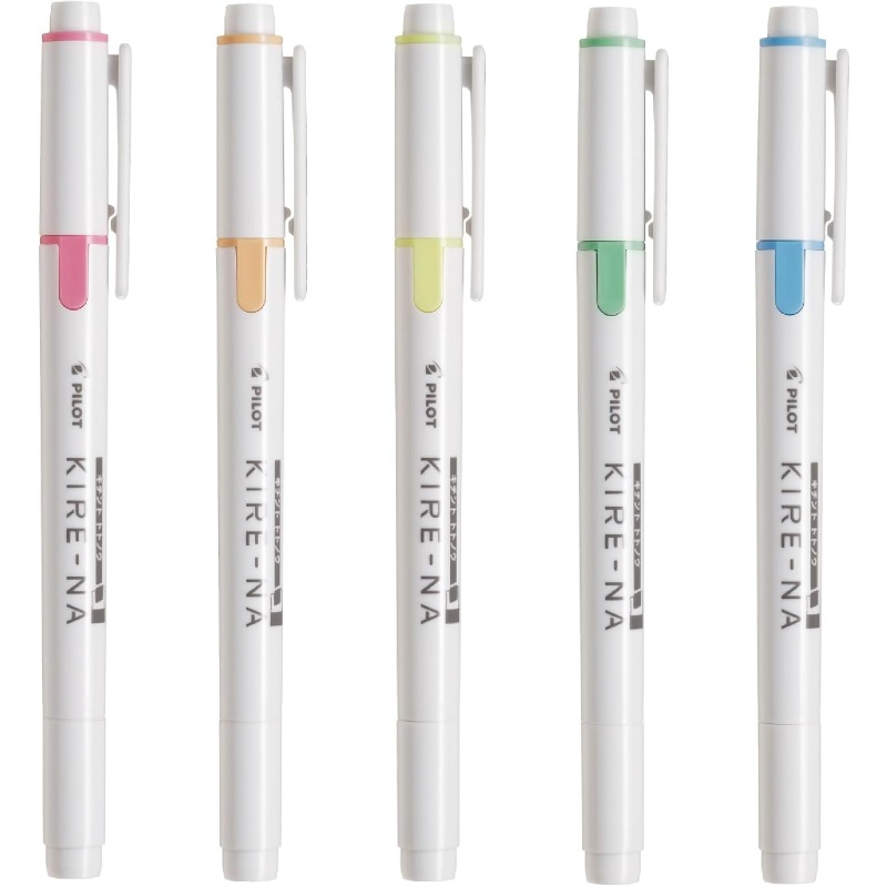 PILOT KIRE-NA Highlighter Pen  - Highlighter Set Pastel review and price