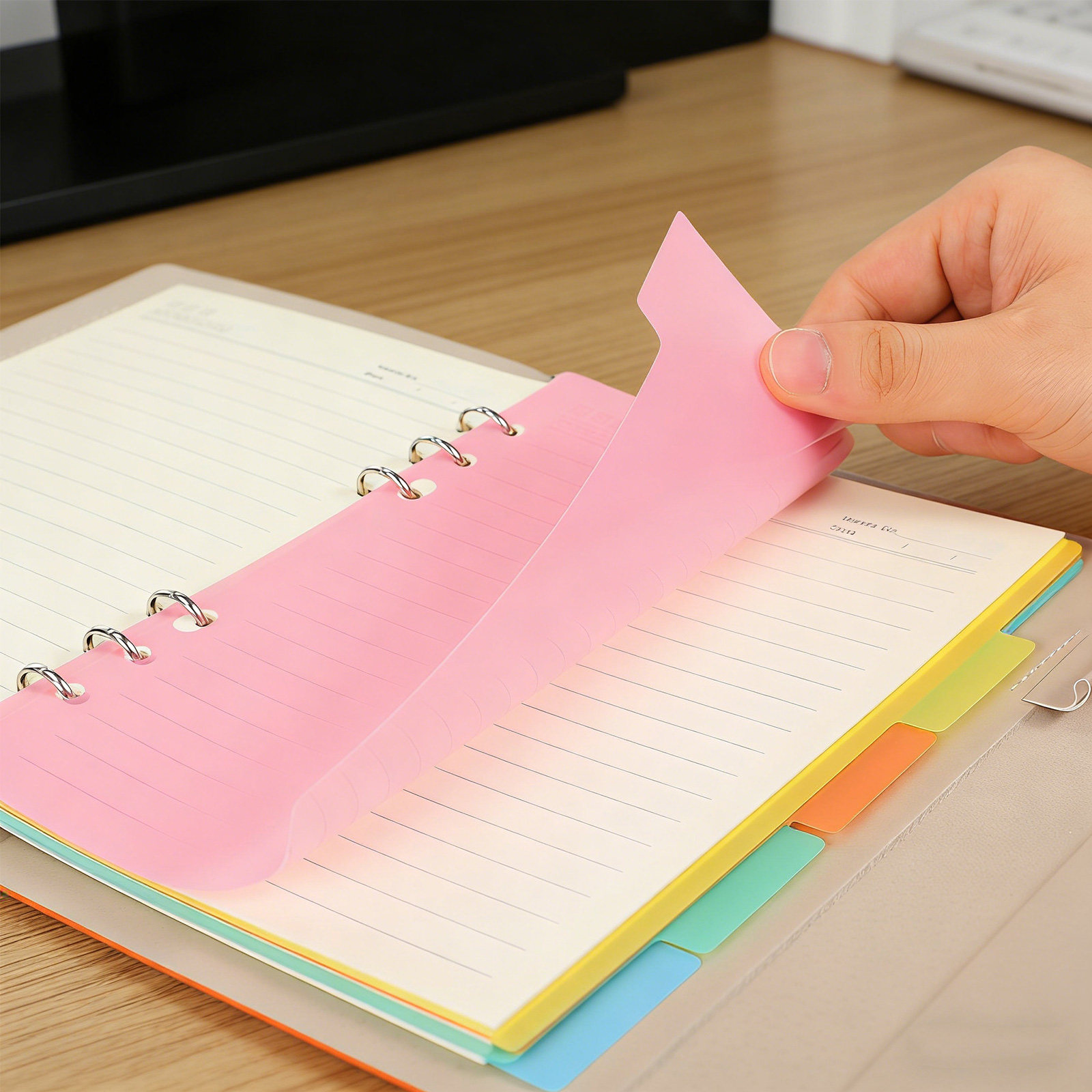 10Pcs Bright Colorful Index Di - Index Tab Divider review and price