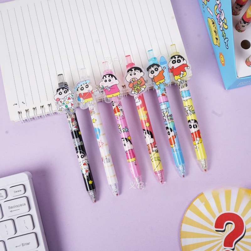 48pcs/box Crayon Shinchan Poin - Is Stationery Office Supply review and price