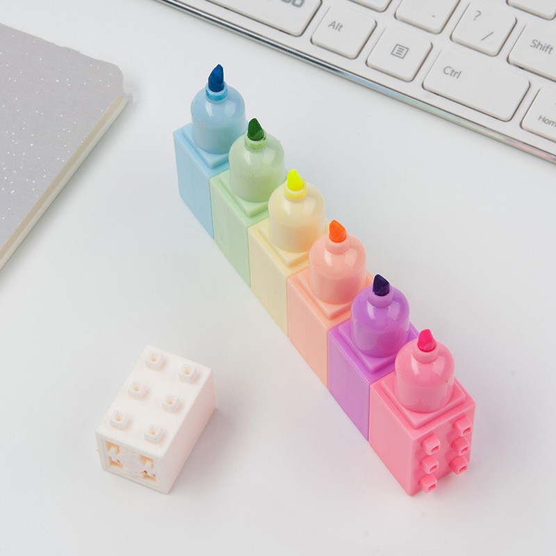 6pcs Pastel Color Body Buildin - Highlighter Set Pastel review and price