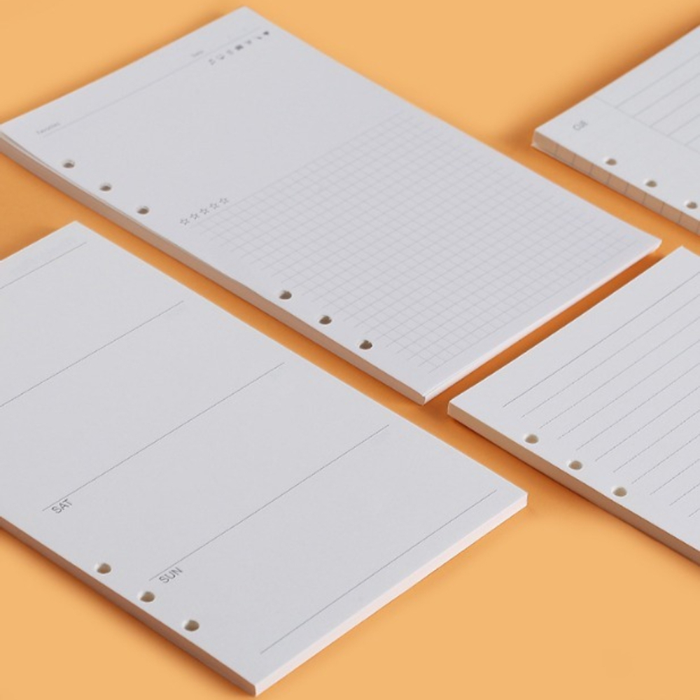 A5 A6 A7 Planner Refill Pages  - Notebook Dotted A5 review and price