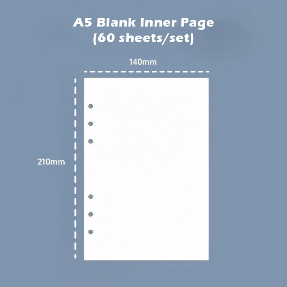 Korean A5 Loose-leaf Notebook  - Notebook Dotted A5 review and price