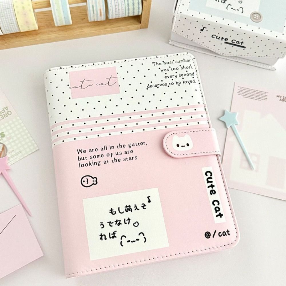 Korean A5 Loose-leaf Notebook  - Notebook Dotted A5 review and price