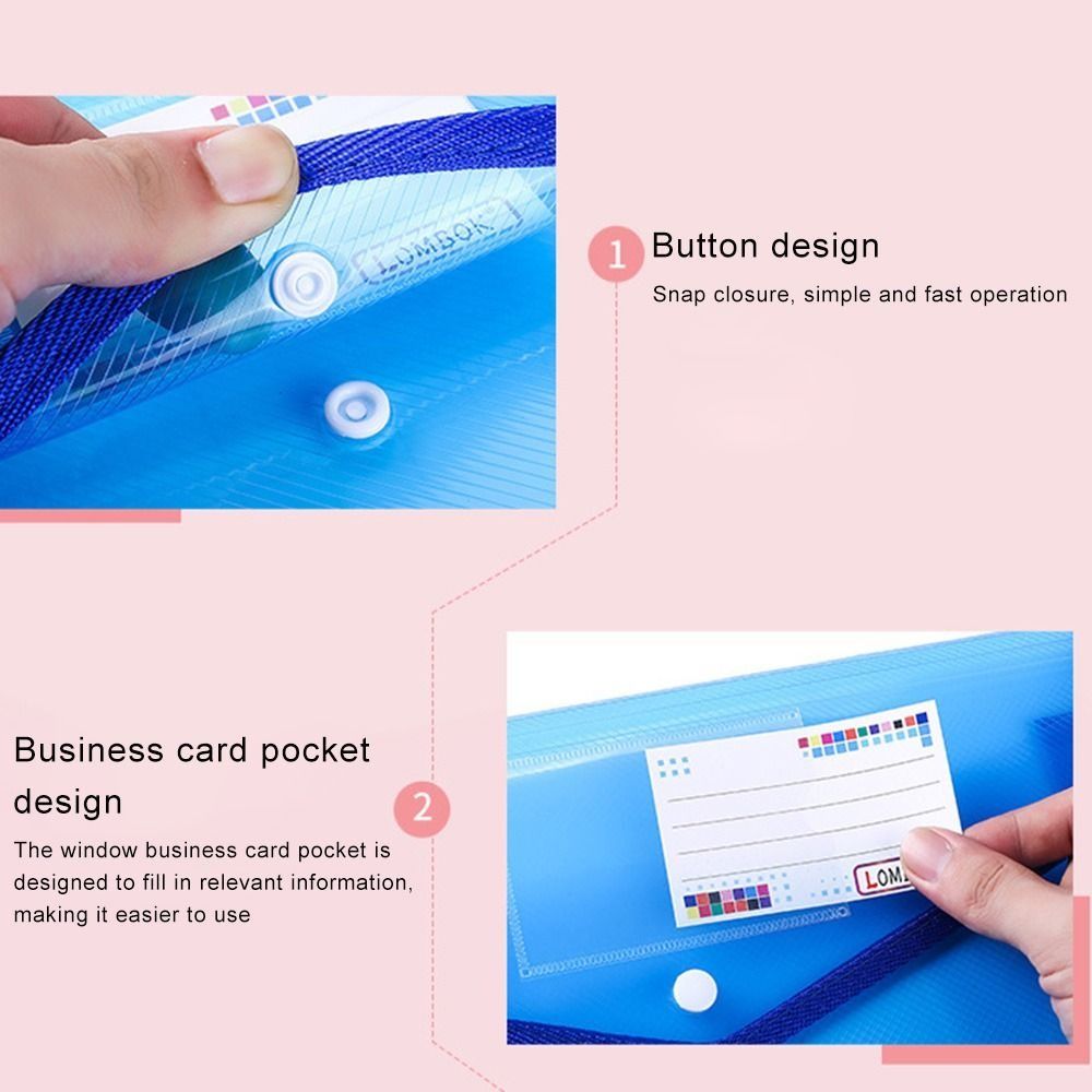 1-10PCS Waterproof A4 A5 Snap  - Is Stationery Office Supply review and price