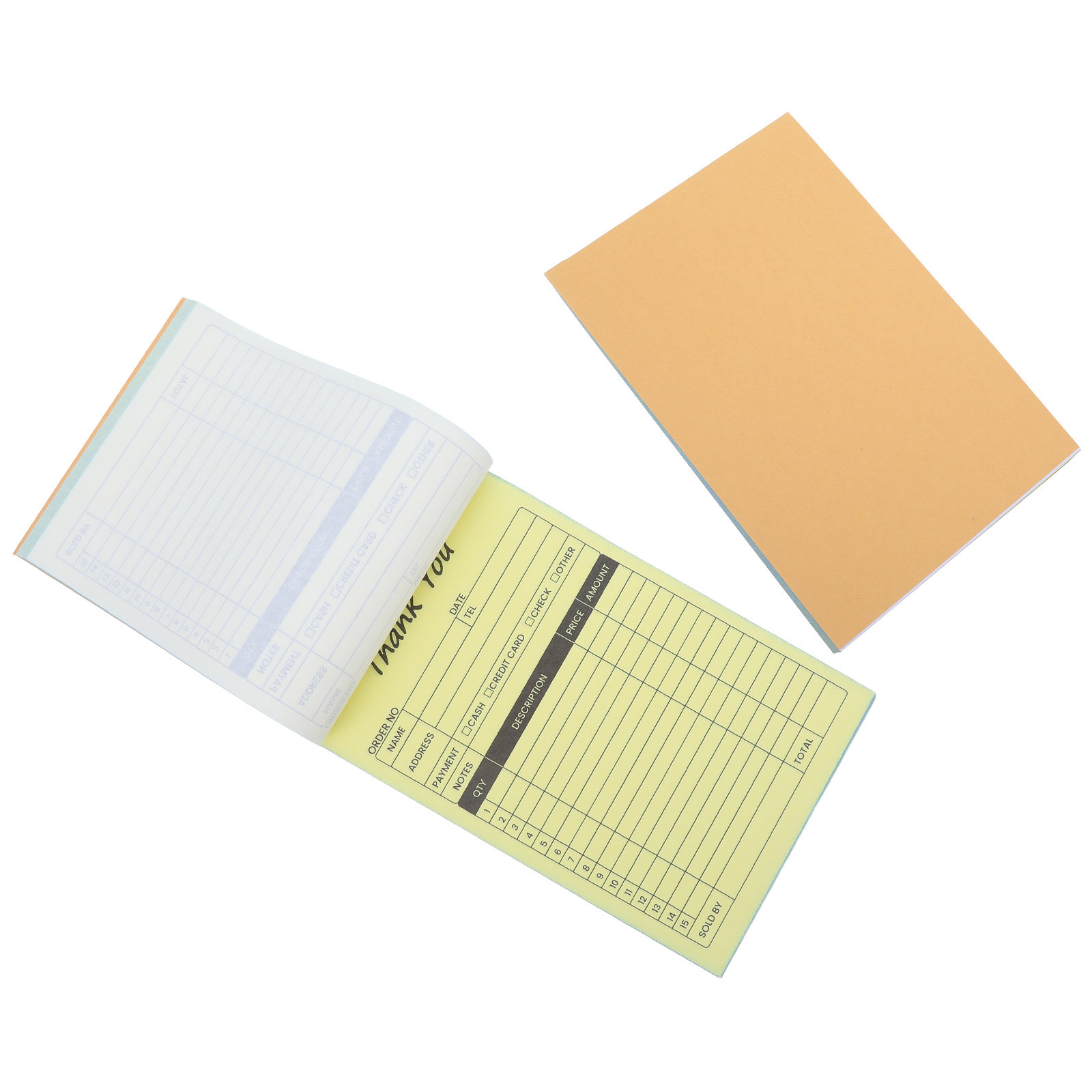 2Pcs Invoice Receipt Book 2 Pa - Carbon Copy Book review and price