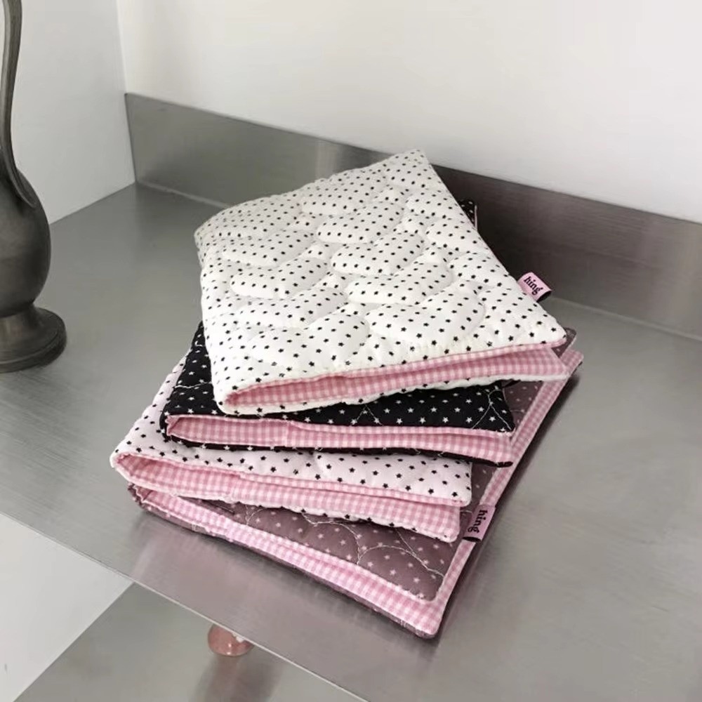 Ins Quilted Cotton A5 Book Cov - Notebook Dotted A5 review and price