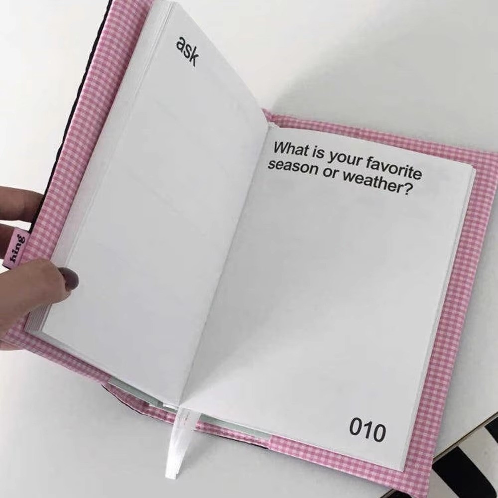 Ins Quilted Cotton A5 Book Cov - Notebook Dotted A5 review and price