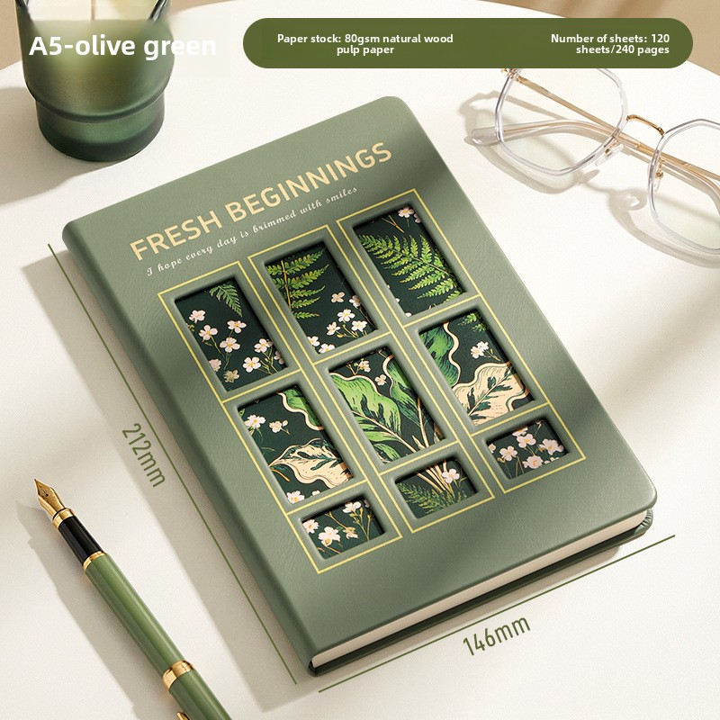 A5 Stained Glass Window Journa - Notebook Dotted A5 review and price