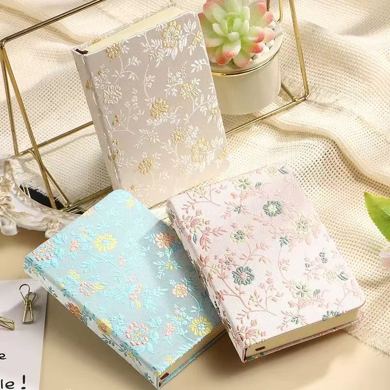 A6 Chinese Floral Brocade Note - Notebook Dotted A5 review and price