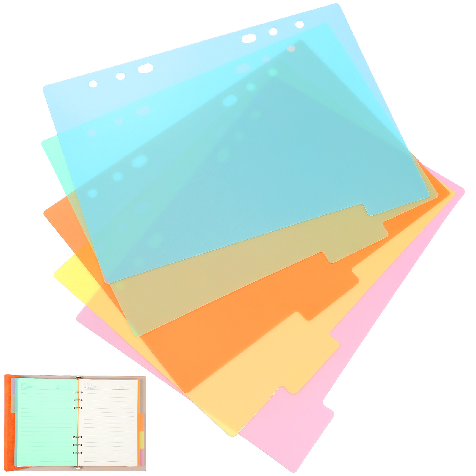 10Pcs Smooth Flexible Plastic  - Index Tab Divider review and price