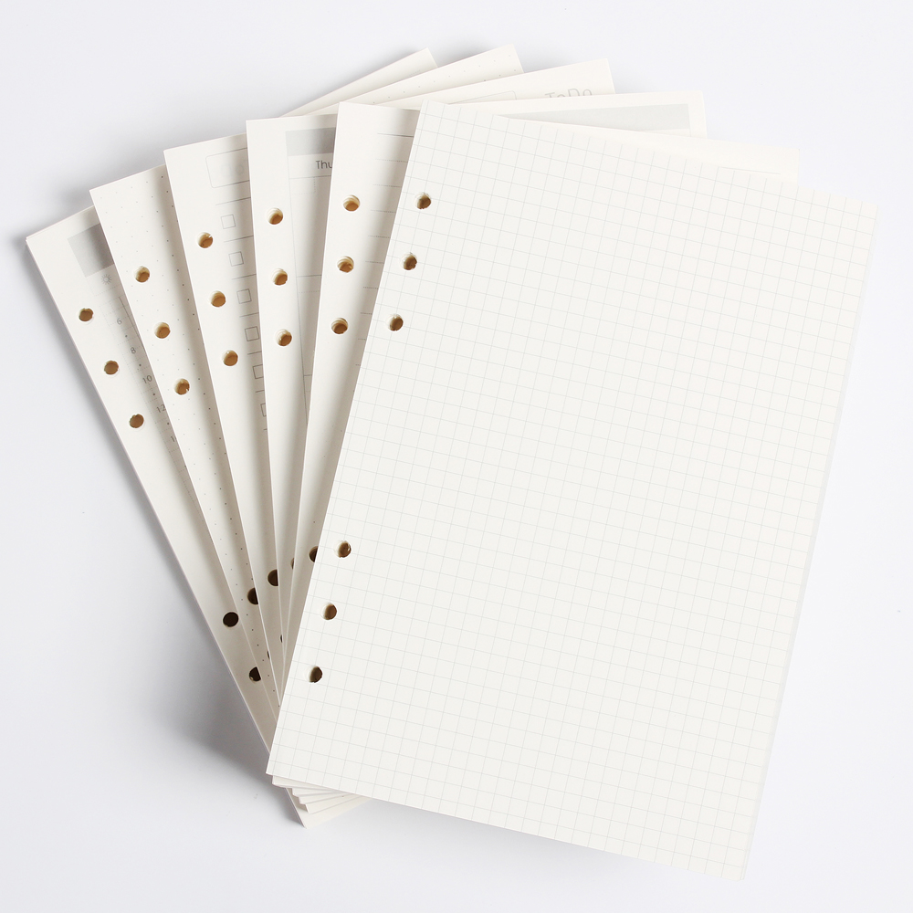 Classic 6 holes binder noteboo - Notebook Dotted A5 review and price