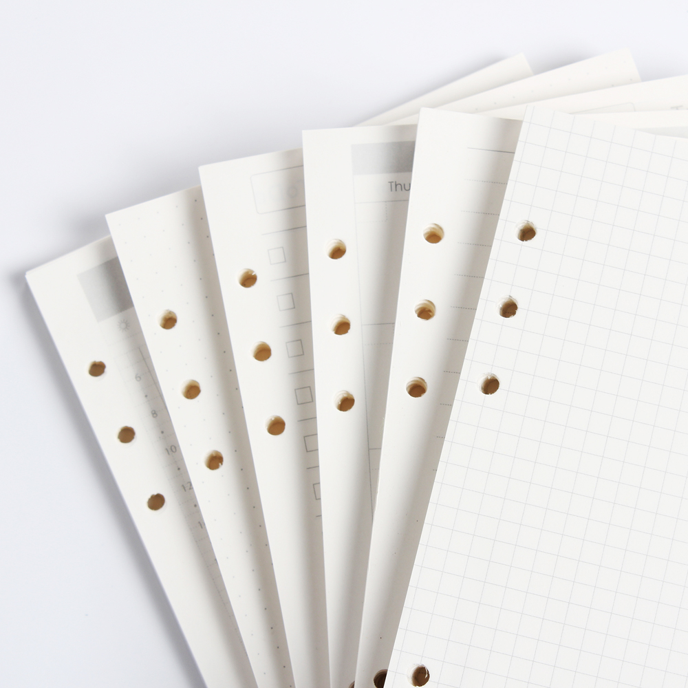 Classic 6 holes binder noteboo - Notebook Dotted A5 review and price