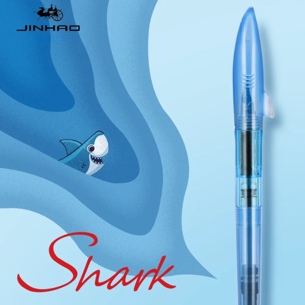 Jinhao Cute Shark Fountain Pen - Stationery Supplies Business review and price