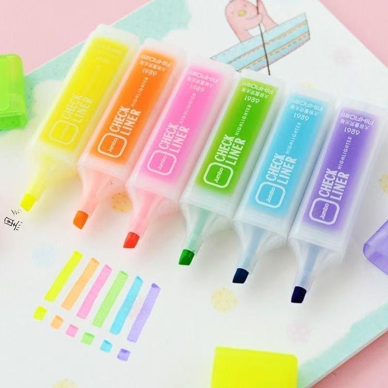 Set Of 6 S625 Highlighter Pens - Highlighter Set Pastel review and price