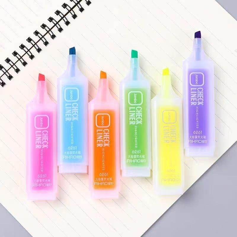 Set Of 6 S625 Highlighter Pens - Highlighter Set Pastel review and price