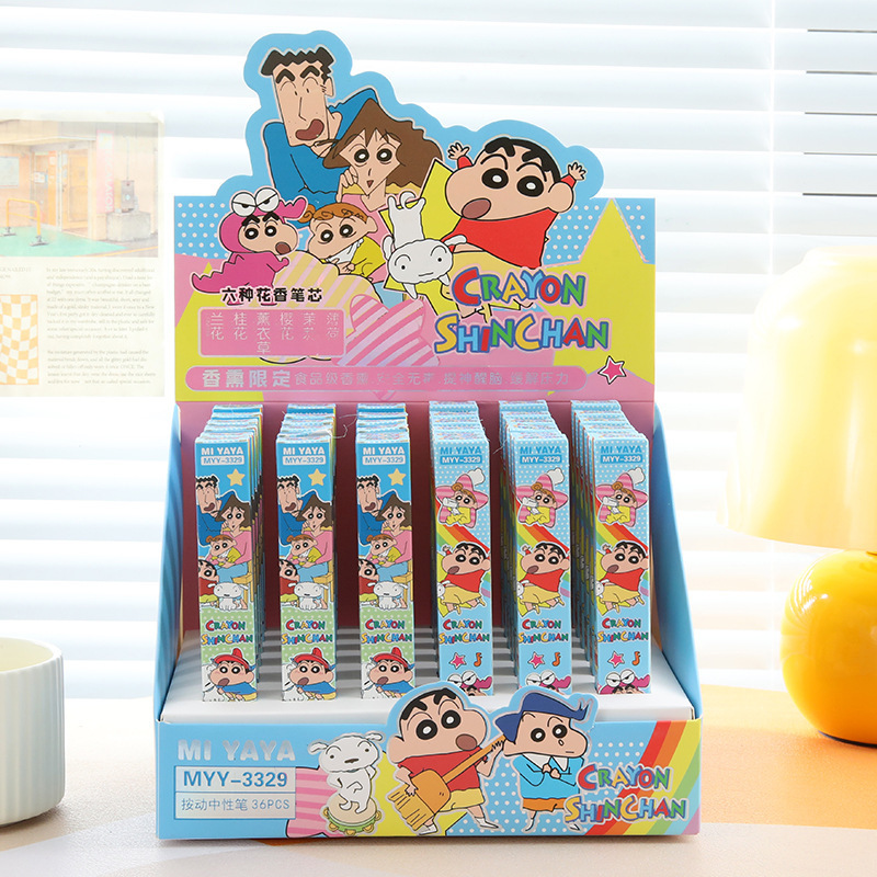 6Pcs Cartoon Crayon Shin-Chan  - Is Stationery Office Supply review and price