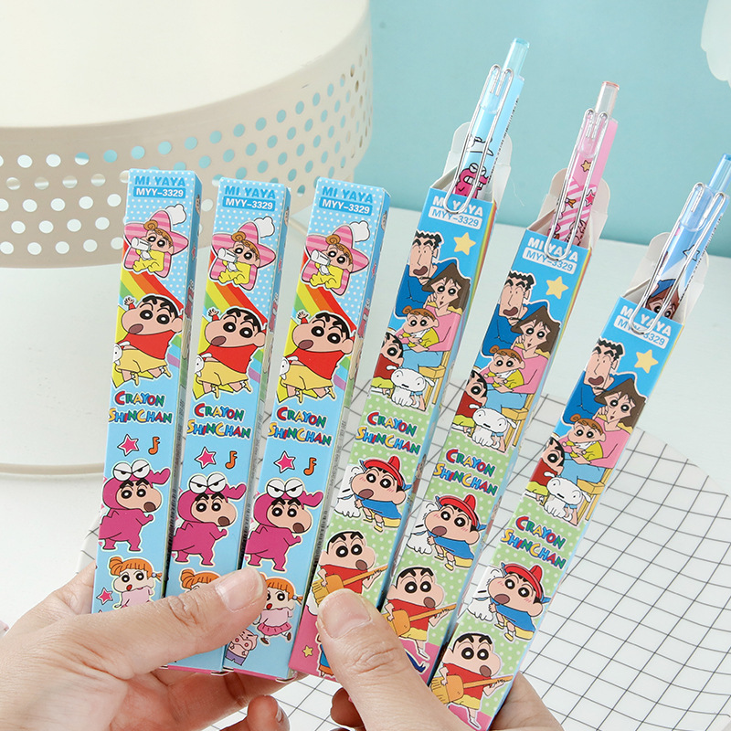 6Pcs Cartoon Crayon Shin-Chan  - Is Stationery Office Supply review and price