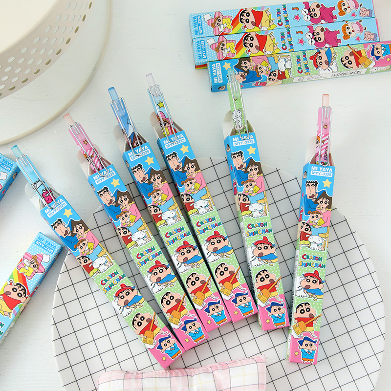 6Pcs Cartoon Crayon Shin-Chan  - Is Stationery Office Supply review and price