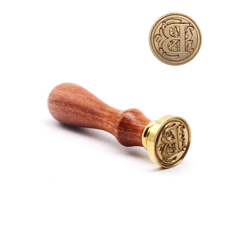•Retro Wood Stamp Classic 26 L - Wax Seal Stamp Kit review and price