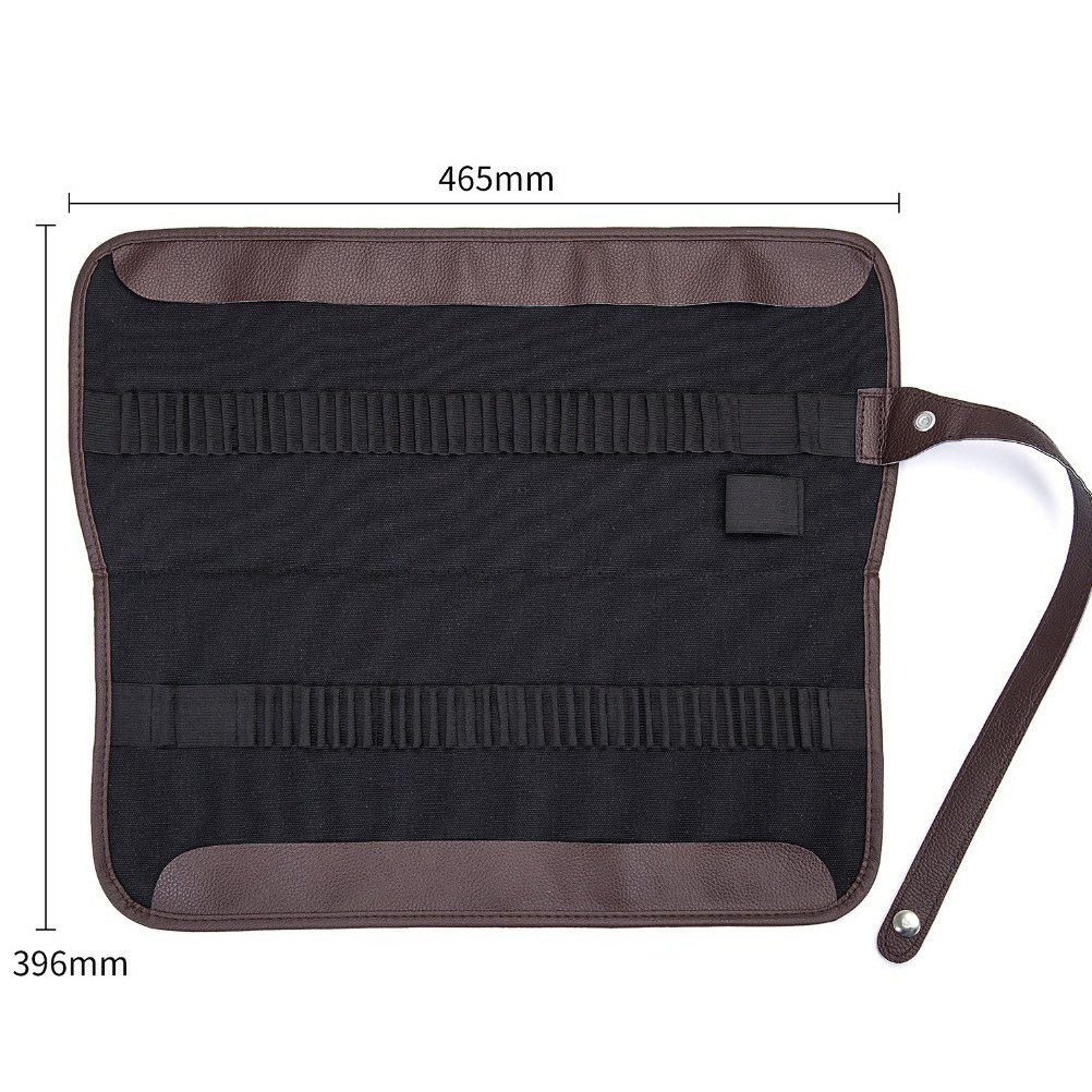 72 Slot Canvas Pencil Roll Up  - Pen Pouch Roll review and price