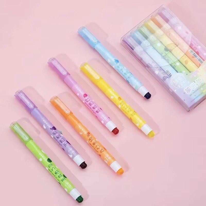 6 Colors/set Pastel Gel Highli - Highlighter Set Pastel review and price